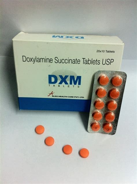 doxylamine succinate 25mg tablets